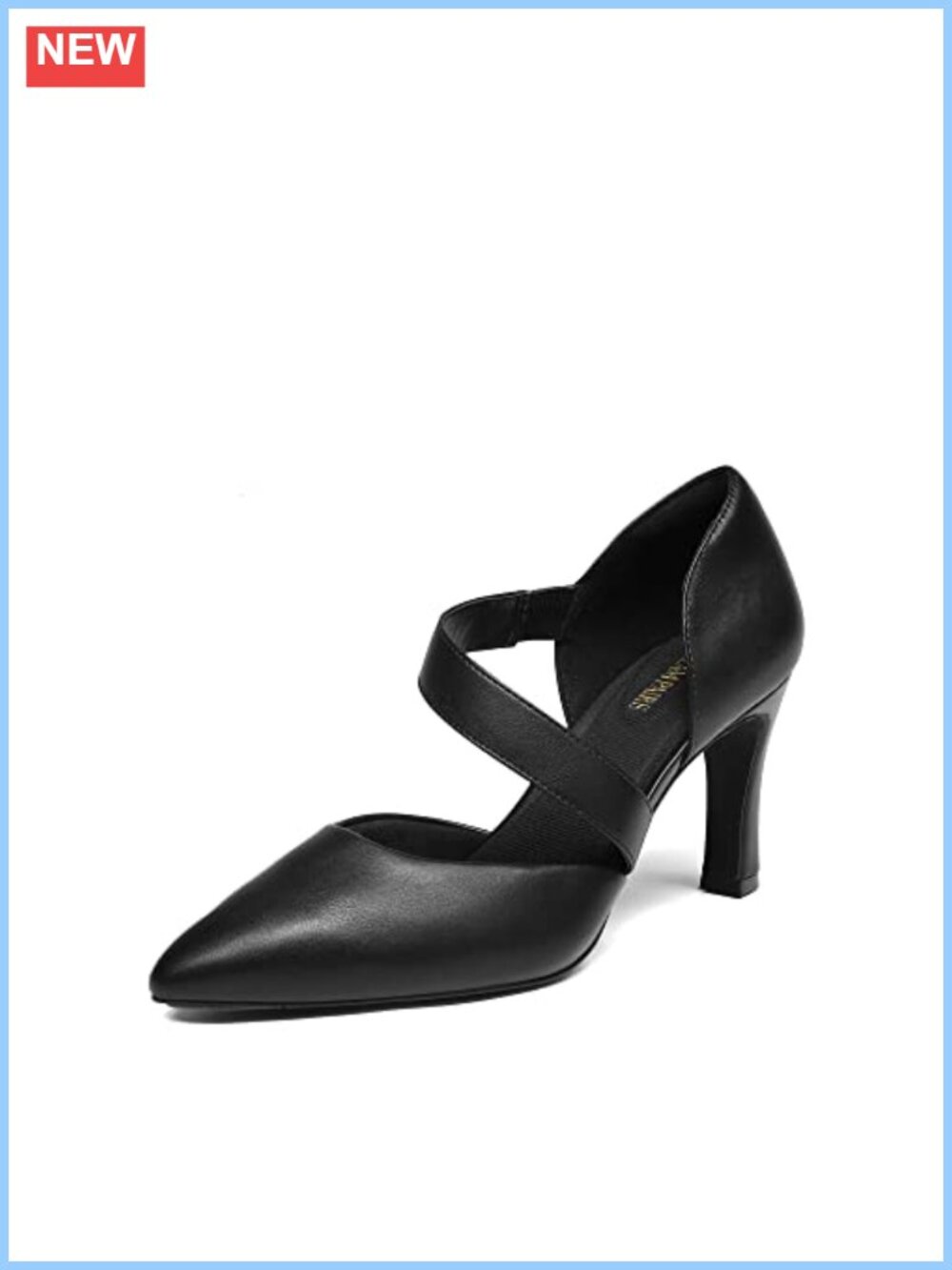Dream Pairs Women's Pumps Pointed Toe High Heels 3 inch Comfortable Work Shoes